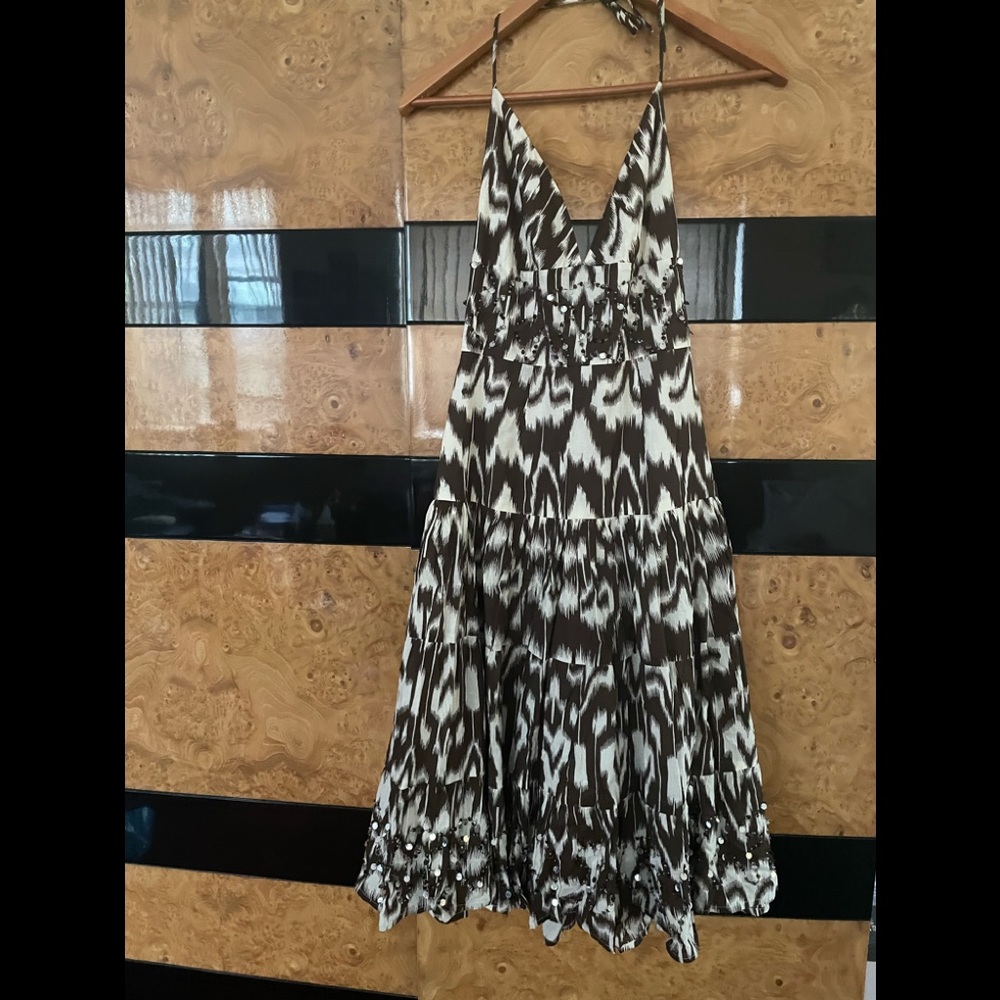 NEW Heart Moon Star Halter top Summer Dress, Size 6
